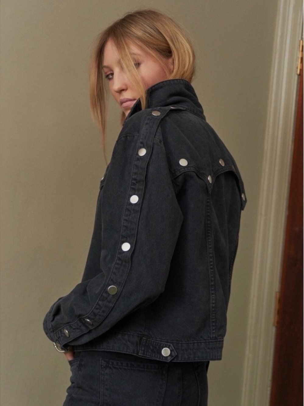 J brand x Bella Freud denim jacket